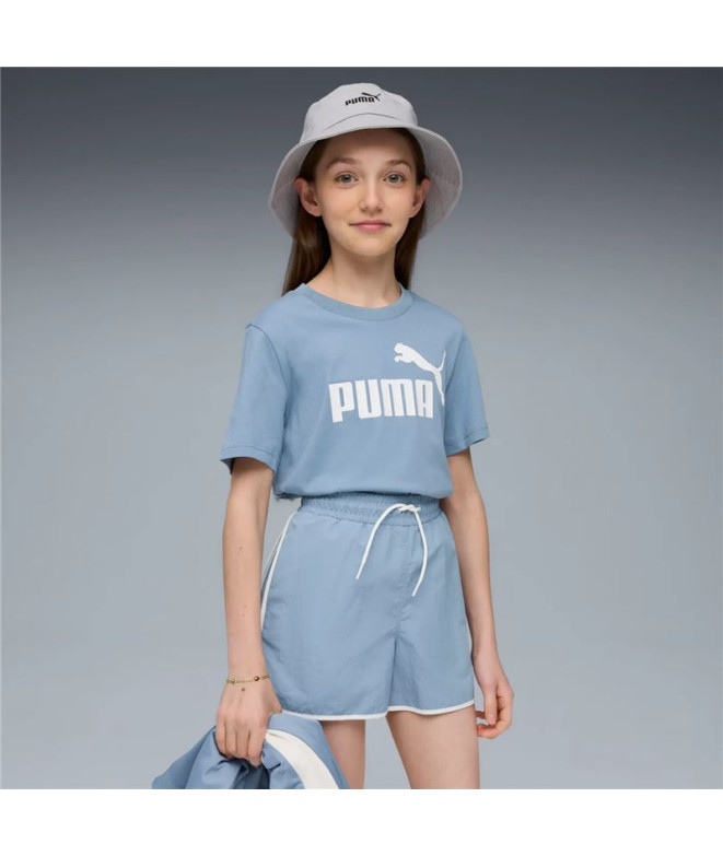 Camiseta Puma Essentials No 1 Logo Cool Azul...