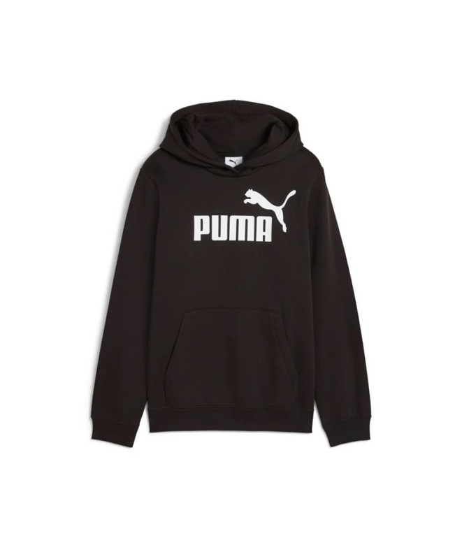 Moletom Puma Essentials No 1 Logo de Preto Menina
