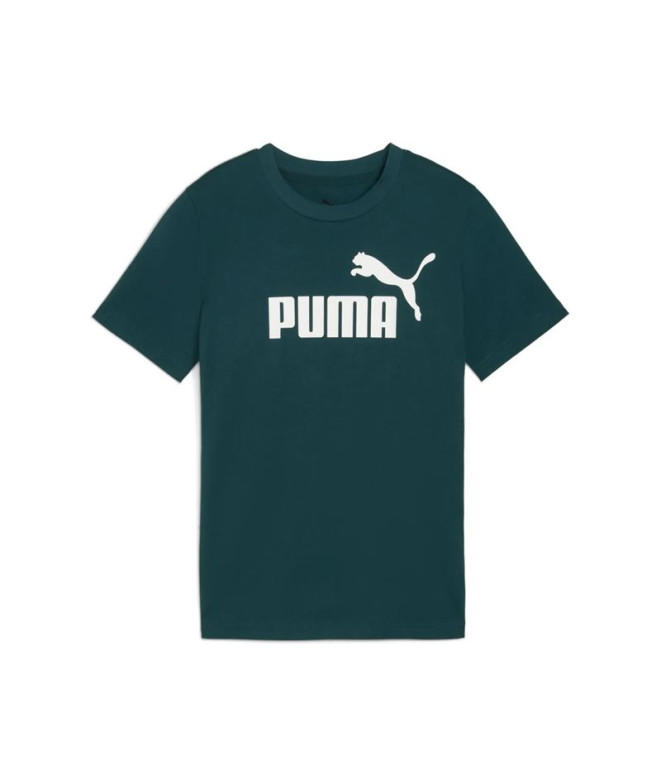 T-shirt Puma Essentials No 1 Logo B Green Terrai Enfant