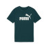 Camiseta Puma Essentials No 1 Logo B Green Terrai Infantil