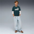 Camiseta Puma Essentials No 1 Logo B Green Terrai Infantil