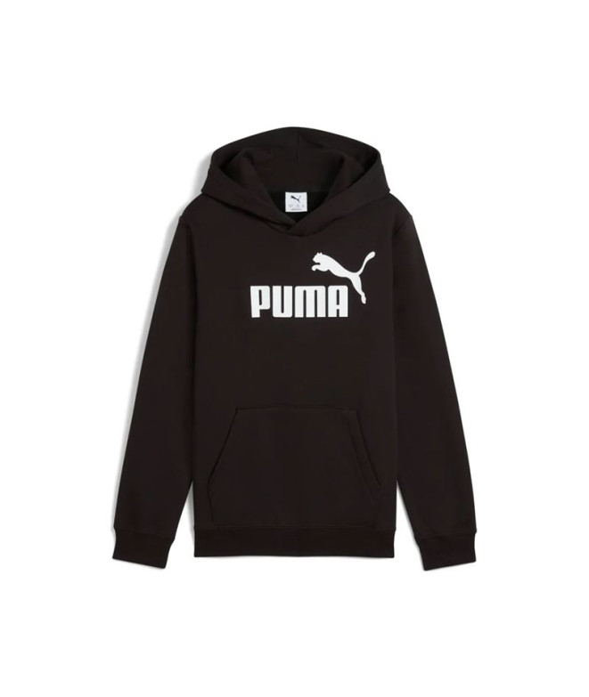 Sudadera Puma Essentials No 1 Logo di Negro Infantil