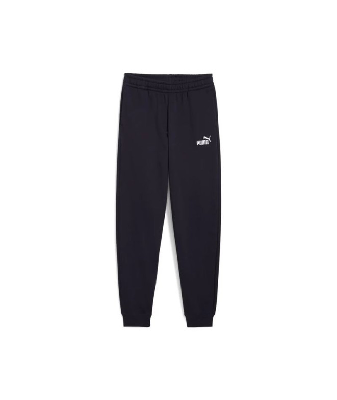 Calça Puma Essentials No 1 Logo Sweatpants FL Infantil Novo Azul Marinho