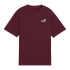 Camiseta Puma Essentials Small No 1 Logo Ruby Shimmer Infantil