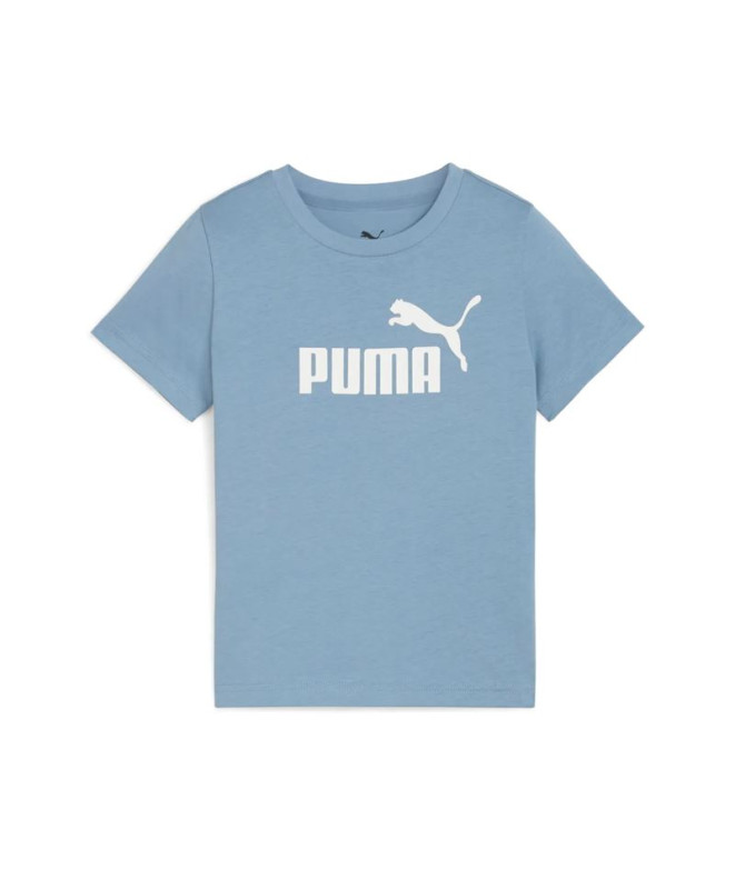 Camiseta Puma Essentials No 1 Logo P Cool Azul Bebês