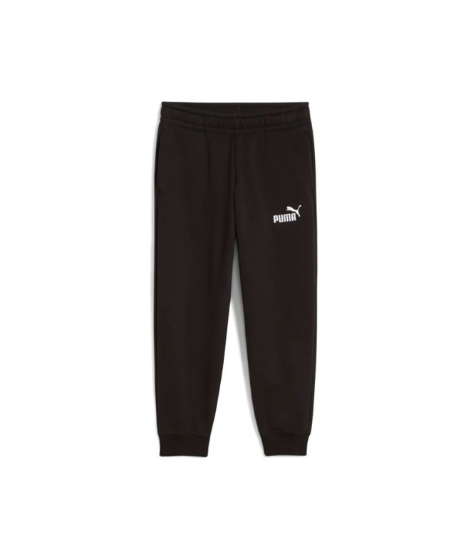 Pantalón Puma Essentials No 1 Logo Sweatpants Infantil Negro