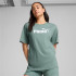 Camiseta Puma Essentials No. 1 Logo Relax, Lua Verde Mulher