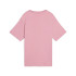 Camiseta Puma Essentials No 1 Logo Relax Poised Rosa Mulher