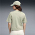 Camiseta Puma Essentials Cropped No 1 Lo Lux Army Mujer