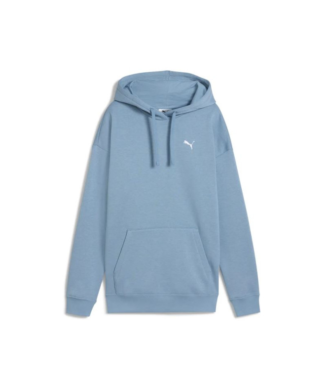Moletom Puma Essentials Relaxed die F Cool Azul Mulher
