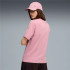 Camiseta Puma Essentials Tape Relaxed Poised Rosa Mujer