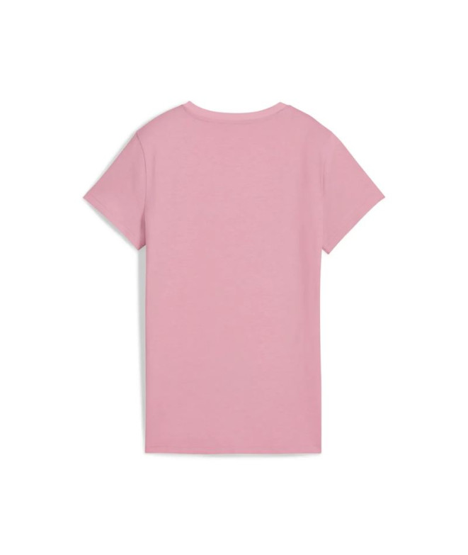 Camiseta Puma Essentials Elevated Poised Rosa...