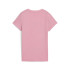 Camiseta Puma Essentials Elevated Poised Rosa Mulher