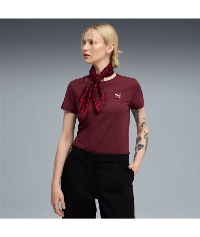 T-shirt Puma Essentials Elevated Ruby Shimmer...