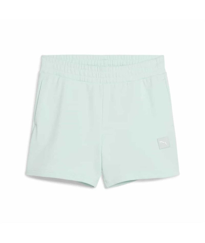 Pantalon Puma Essentials Elevatedd Ris Peaceful Bleu Femme