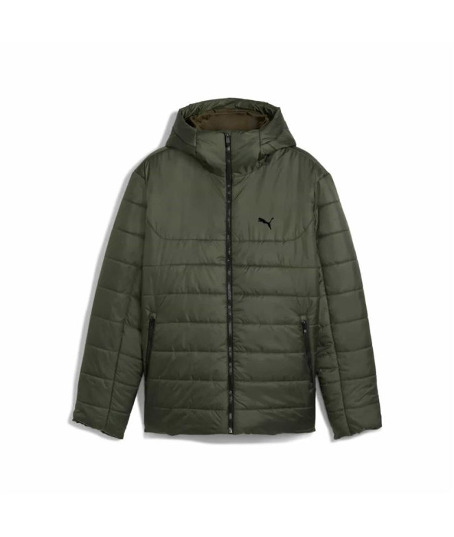 Casaco Puma Essentials ded Padded Ja Dark Oliva Homem