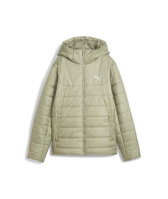 Casaco Puma Essentials ded Padded Ja Lux Army Mulher