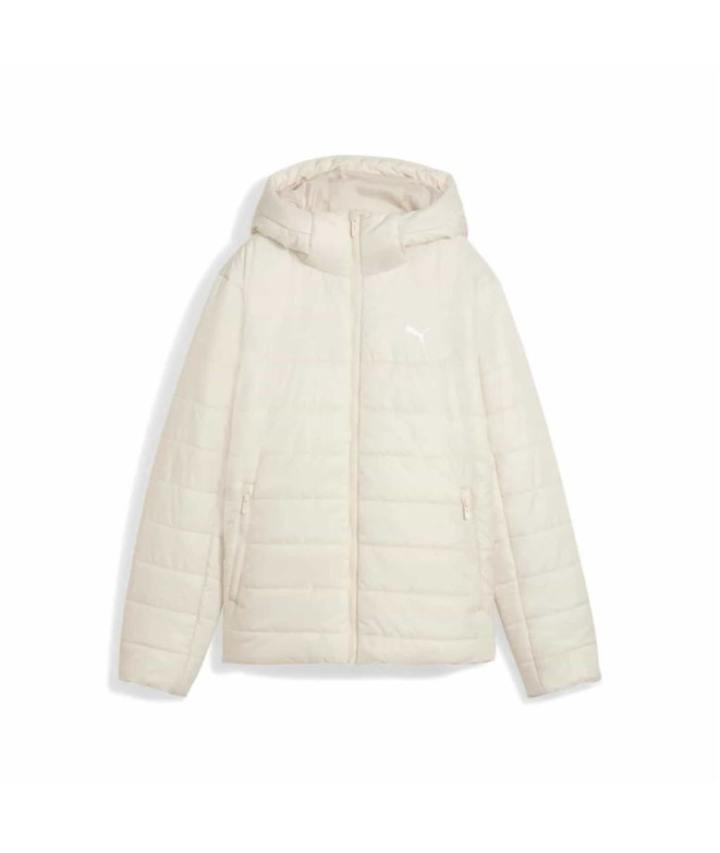 Casaco Puma Essentials ded Padded Ja Beige Mulher