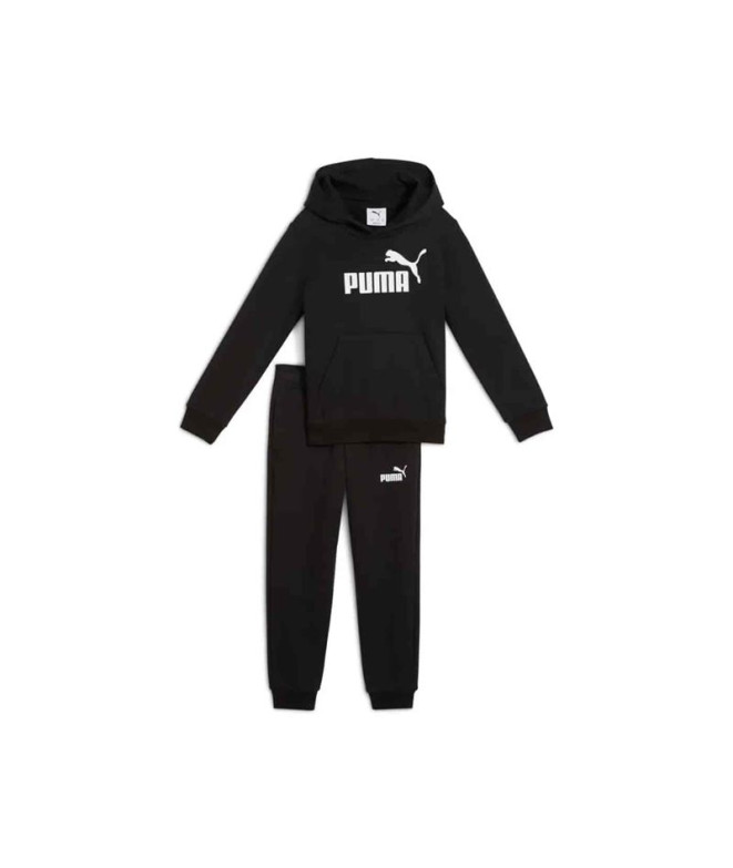 Fato de treino Puma Essentials No.1 Logo Swea Preto Bebês