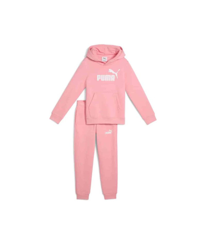 Survêtement Puma Essentials No.1 Logo Swea Rose Bébés