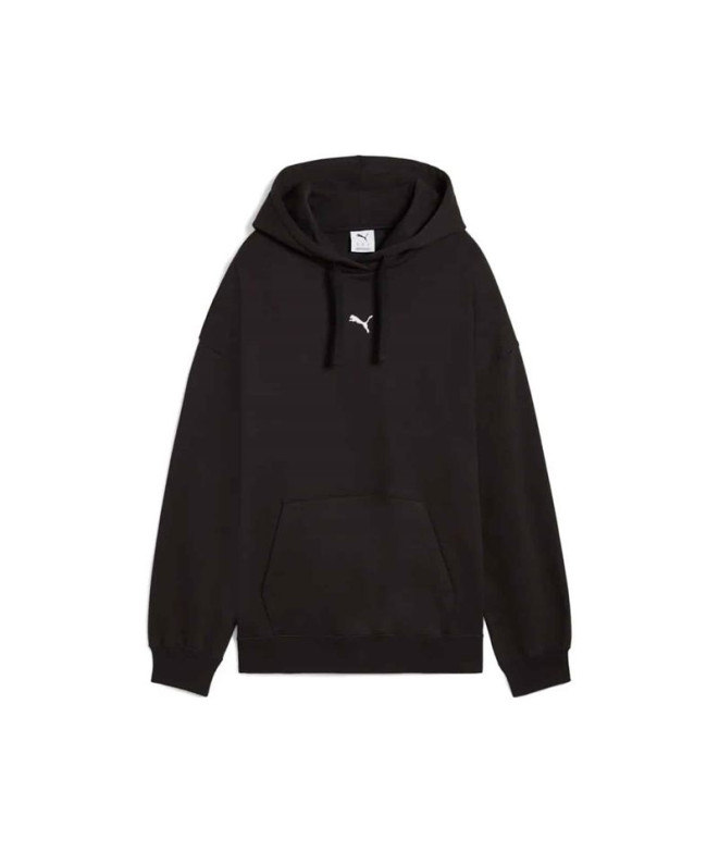 Moletom Puma Essentials Oversized em Preto Mulher