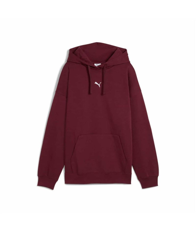 Moletom Puma Essentials Oversized de Granate Mulher