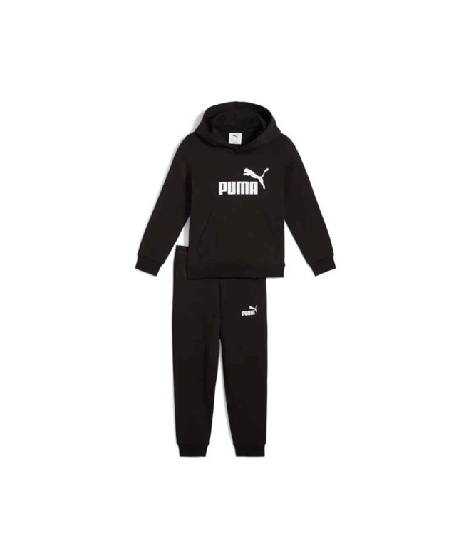 Survêtement Puma Essentials No.1 Logo Sweat Noir Enfant