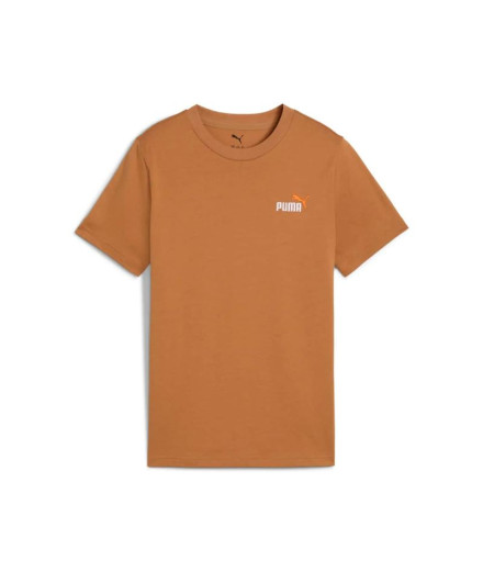 Camiseta Puma Essentials 2 Color Small No Melted Caram...
