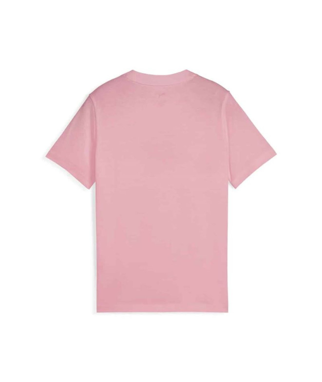T-shirt Puma Essentials Script G Rose Fille