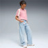 T-shirt Puma Essentials Script G Rose Fille