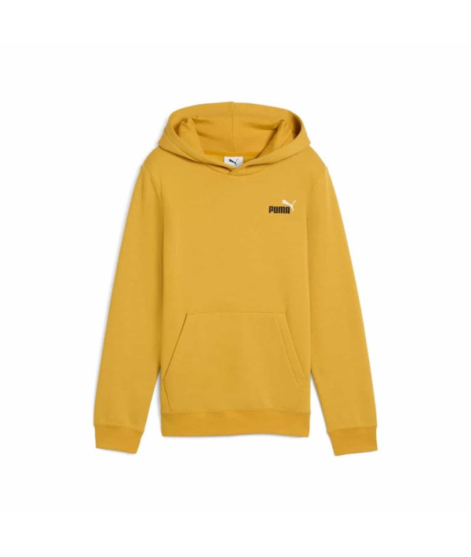 Camiseta Puma Essentials 2 Cores Pequeno Sem Arquivo Ouro Infantil