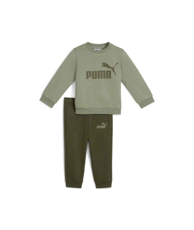 Fato de treino Puma Minicats Essentials Lux Army Bebês