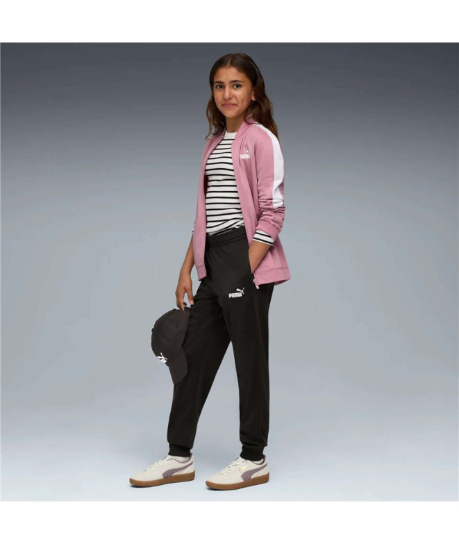 Chándal Puma Poly Baseball Suit G Rosa Niña