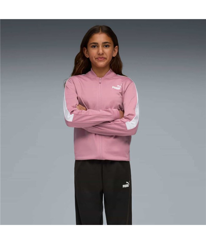 Chándal Puma Poly Baseball Suit G Rosa Niña