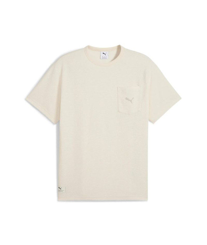 Camiseta Puma Class Relaxed P Beige Homem