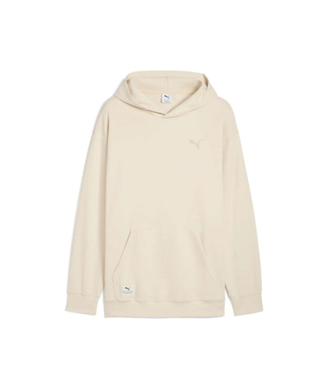 Sweat Puma Class Relaxed Beige Homme