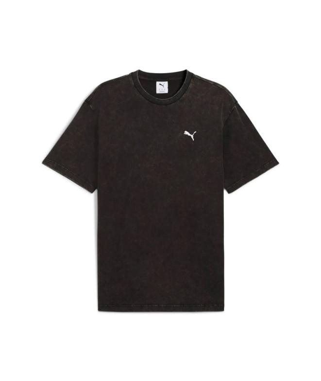 T-shirt Puma Essentials Elevated Relaxed Noir Homme