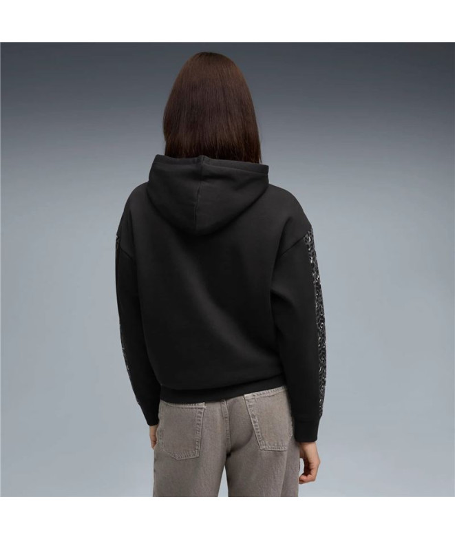 Sweat Puma Essentials Graphic Animal C Noir Femme
