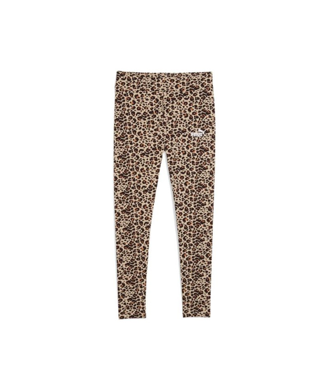 Malhas Puma Essentials Graphic Animal A Toasted Almon Mulher