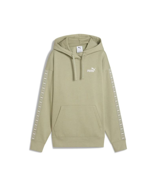Moletom Puma Essentials Tape die Comf Lux Army Mulher