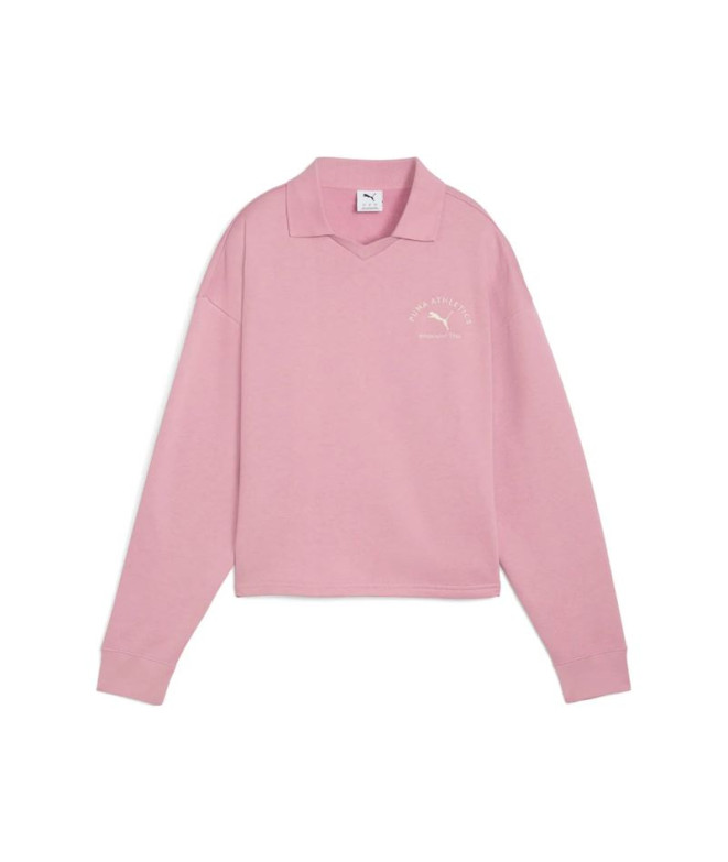 Moletom Puma Class Comfort S Rosa Mulher