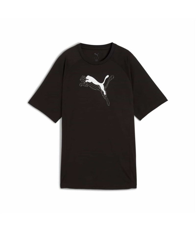 Camiseta Puma Evostripe Relaxed Gr Preto Mulher