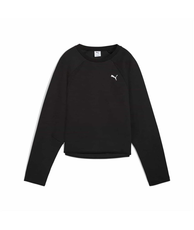 Moletom Puma Evostripe Comfort Sh Preto Mulher