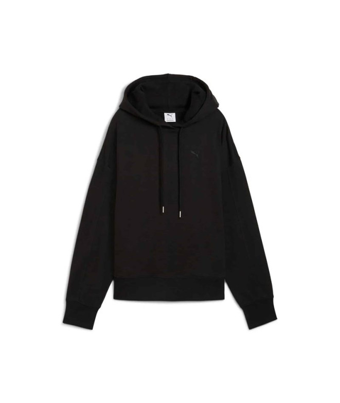Moletom Puma Her Oversized de Preto Mulher