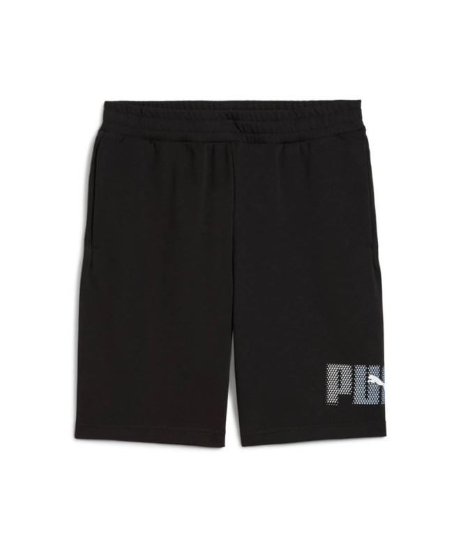 Calça Puma Essentials Logo Lab s Preto Homem