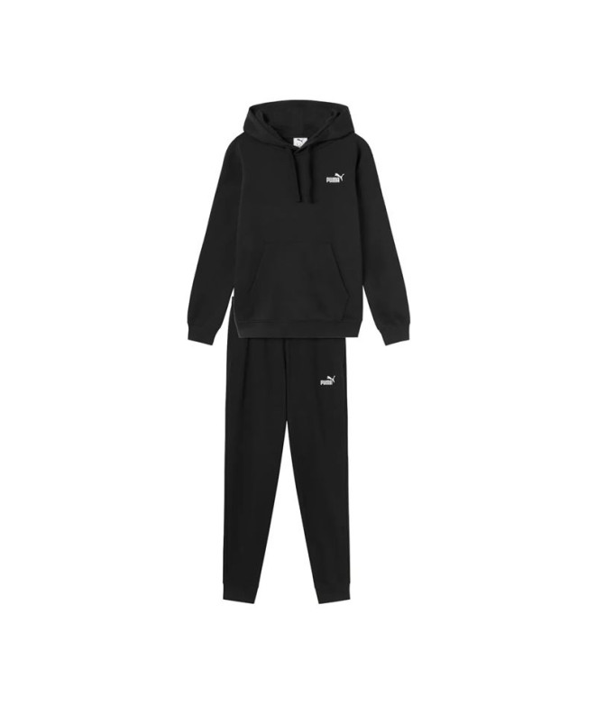 Fato de treino Puma Ess Hooded Suit Tr Homem Preto