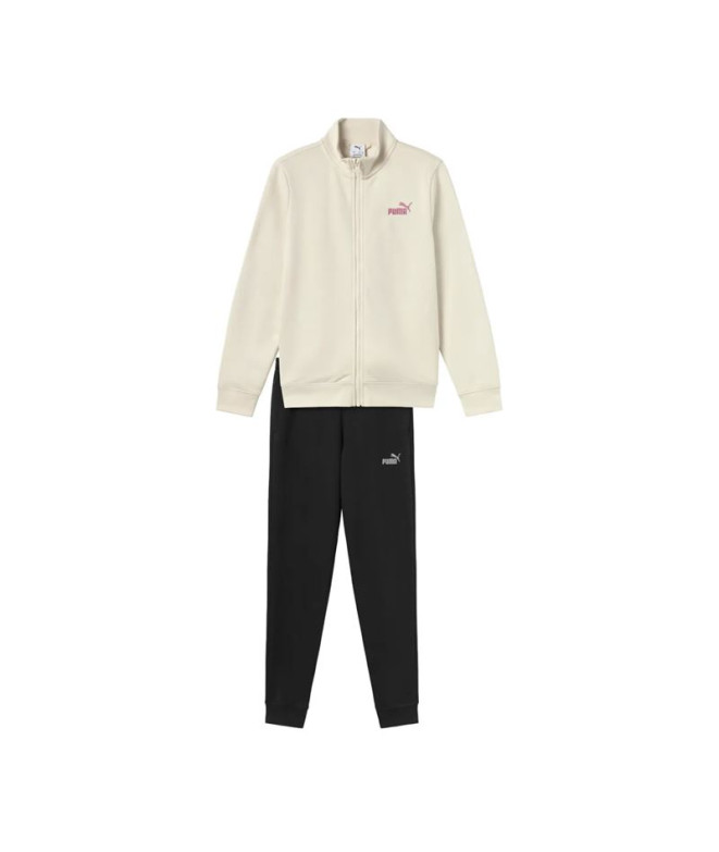Fato de treino Puma Ess Full Zip Sweat S Infantil Alpine Snow