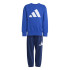 Ensemble adidas Lk Bl Fl Jog Enfant Bleu / Blanc