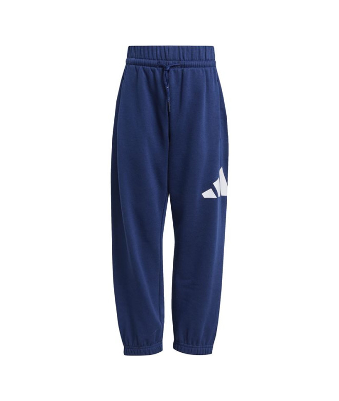 Ensemble adidas Lk Bl Fl Jog Enfant Bleu / Blanc