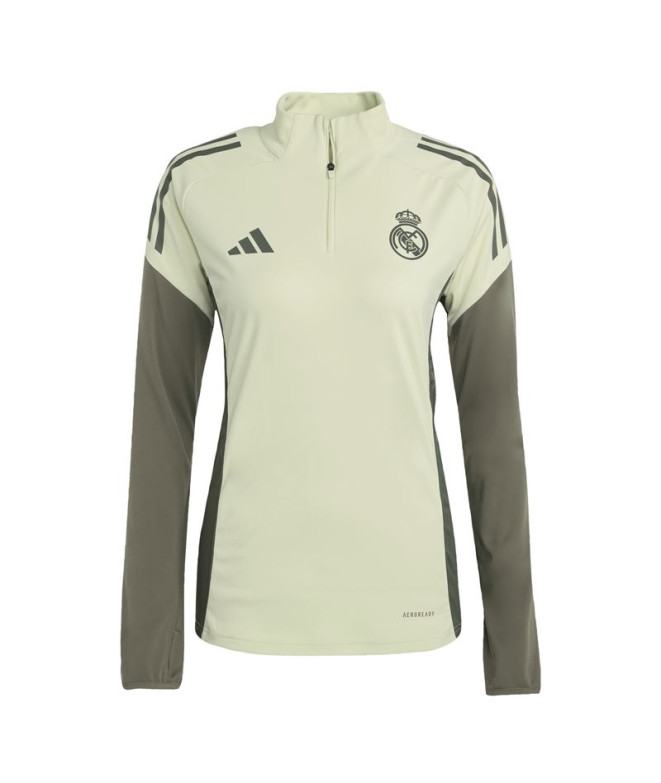 Moletom de Futebol adidas Real Madrid Tr Top Infantil Amarelo